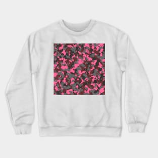 Camouflage Grey Pink Crewneck Sweatshirt